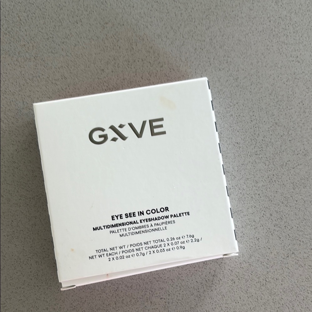 Gxve Eye See In Color Eyeshadow Palette